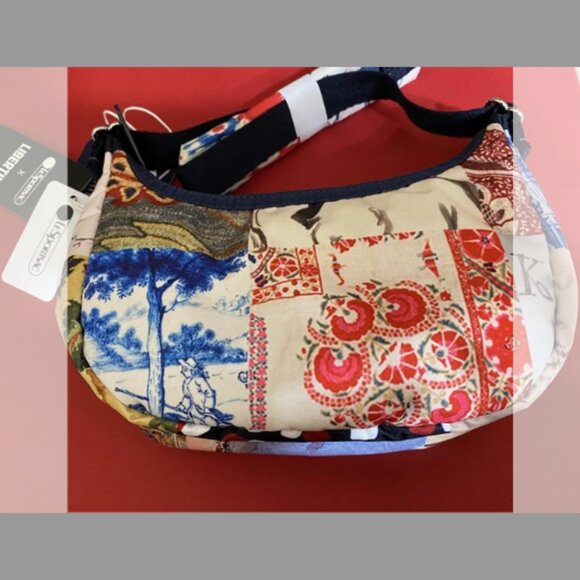 Libertine x LeSportSac Mini Crescent Printed Shoulder Bag - Picture 9 of 9